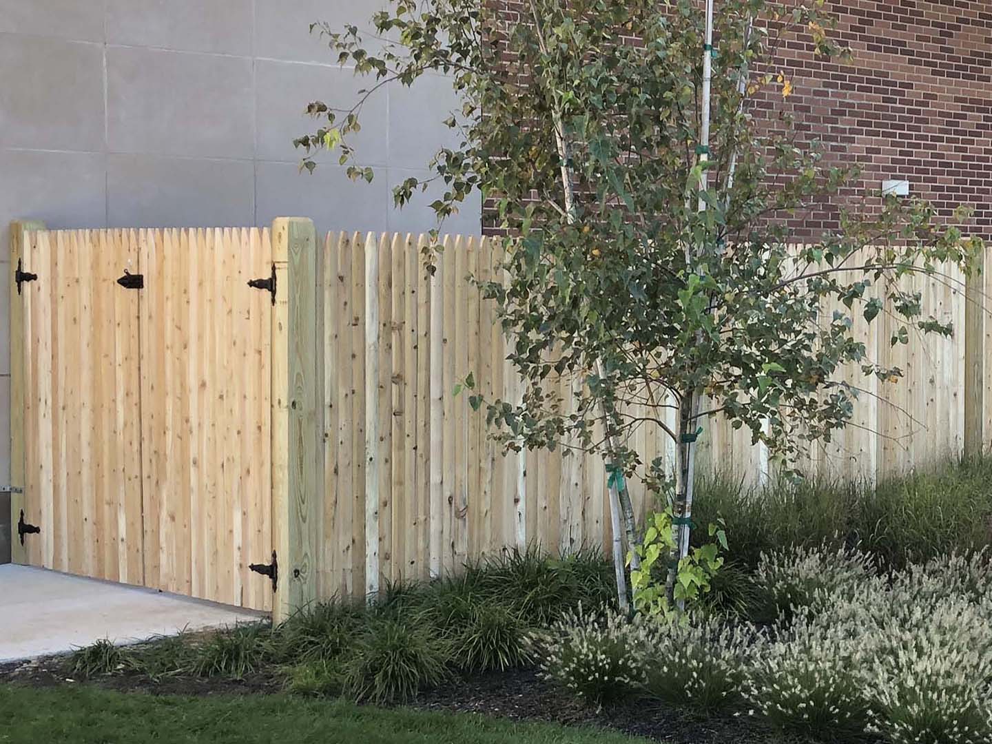 Cedar pergola and outdoor living structure in the Merrimack Valley